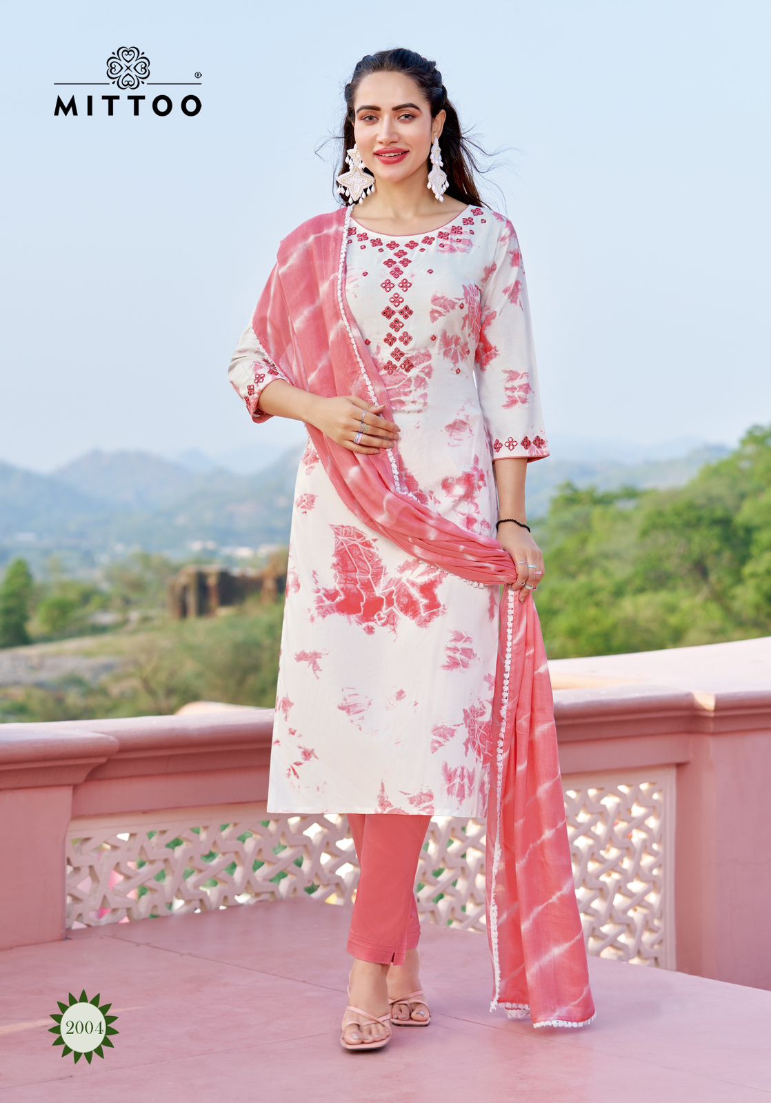 Keona By Mittoo Rayon Embroidery Kurti With Bottom Dupatta Wholesale Market In Surat

